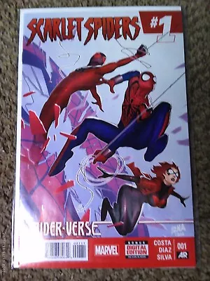 Buy Scarlet Spiders 1 - Spider-verse - 2015 Series - Near Mint 9.0 • 2.32£