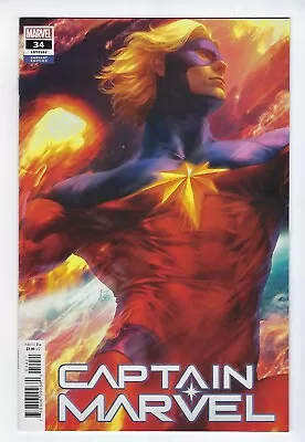 Buy CAPTAIN MARVEL #34 (2022) ARTGERM VARIANT 1st Cameo Of The Binary Force NM • 5.43£