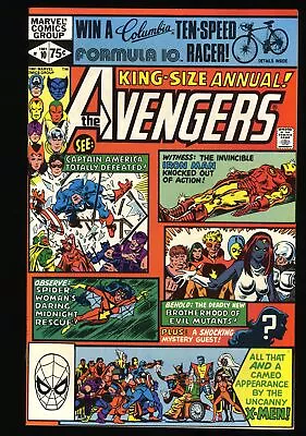 Buy Avengers Annual #10 NM 9.4 1st App Rogue X-Men! Marvel 1981 • 104.25£