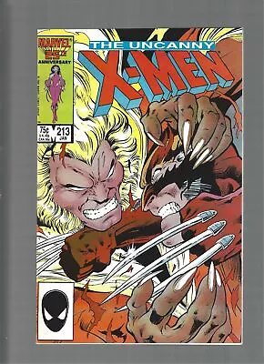 Buy Uncanny X-Men #213 VF/VF+ (LF007) • 15.52£