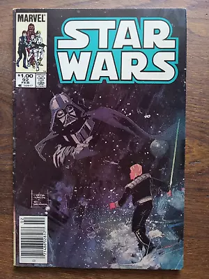 Buy Comic Star Wars 92 Marvel 1985 Newsstand See Pics • 10.88£