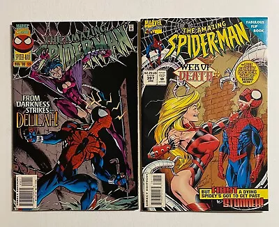 Buy THE AMAZING SPIDER-MAN   #397  ( Flip Book ),  #414  ( DELILAH ) • 4.66£