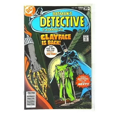 Buy Detective Comics #478  - 1937 Series DC Comics VF+ Full Description Below [a  • 52.48£