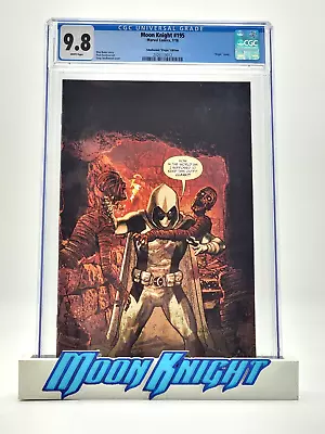 Buy Moon Knight #195 Comic Book 2018 CGC 9.8 Smallwood Virgin Edition Marvel Comics • 38.82£