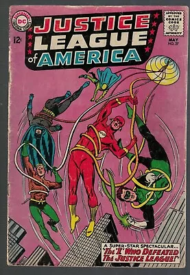Buy Dc Comics Justice League Of America 27 G/Vg 3.0 Flash Superman Wonder Woman 1964 • 23.99£
