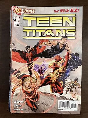 Buy Teen Titans #0-30 +3 Annuals 23.1 23.2 DC Kid Flash Special Complete Set, Vol 5. • 31.03£