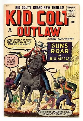 Buy Kid Colt Outlaw #89 GD/VG 3.0 1960 • 42.01£