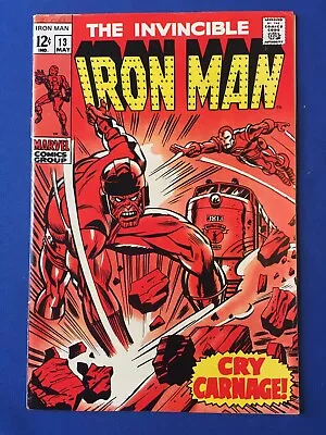 Buy Iron Man #13 FN- (5.5) MARVEL ( Vol 1 1969) • 25£