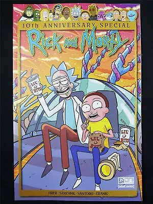 Buy RICK And Morty 10th Anniversary Special #1 - Jul 2024 Boom! Comic #396 • 9.60£