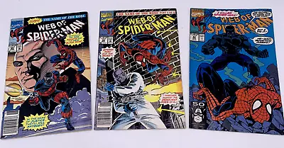 Buy Lot (3) Web Of Spider-Man 1985 Marvel Comics (#82, #88, #89) • 2.48£