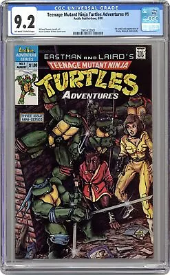 Buy Teenage Mutant Ninja Turtles Adventures #1 Direct CGC 9.2 1988 3961432001 • 139.79£