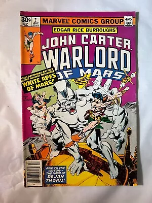 Buy Lot Of 3 Vintage Marvel John Carter Warlord Of Mars Comics  Issue 2, 7, 11. • 3.88£