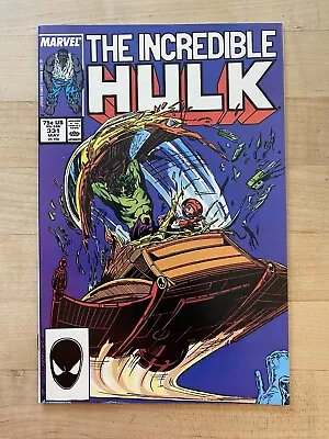 Buy Incredible Hulk #331 - 1st Smart Gray Hulk! Marvel Comics, Todd Mcfarlane Art! • 13.98£
