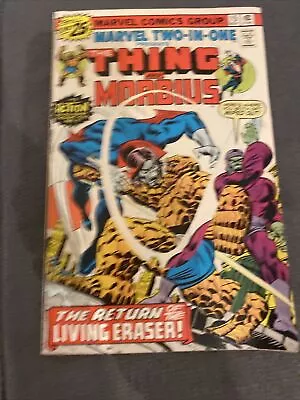 Buy Marvel Comics Marvel Two In One #15! Thing And Morbius Vs The Living Eraser! • 5.43£