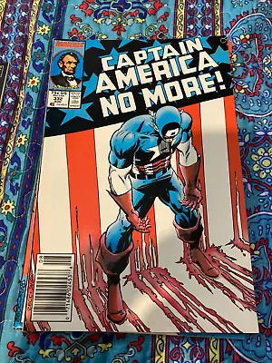 Buy Captain America 332 & 333 Cap Quits Gruenwald Morgan Zeck 1987 • 9.32£