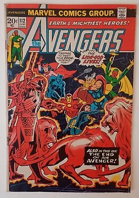 Buy Avengers #112 (1st Appearance Of Mantis,Lion God & Pantha  Key Issue  • 21.75£