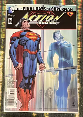 Buy Superman Action Comics #52 DC Comics New 52 2016 Sent In A Cardboard Mailer • 4.49£