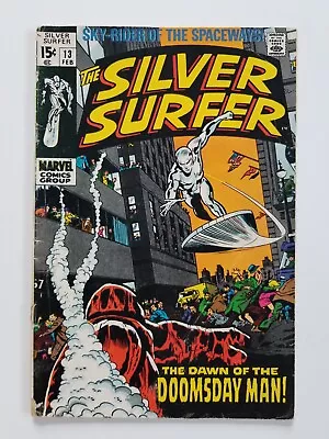 Buy Silver Surfer #13 (1970 Marvel Comics) Solid Reader Copy ~ GD ~ Combine Shipping • 11.64£