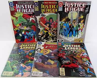 Buy Justice League America Lot Of 6 #69, 71, 72, 101, 103, 108 DC (1992) Comics • 18.44£