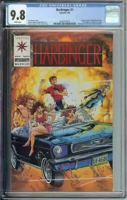 Buy Harbinger #1 CGC 9.8 1st App Mail Order Coupon Included Valiant • 504.80£