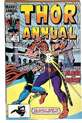 Buy Thor Annual #12 Cvr A 1984 Marvel Comics Vf 1st App Vidar • 2.71£