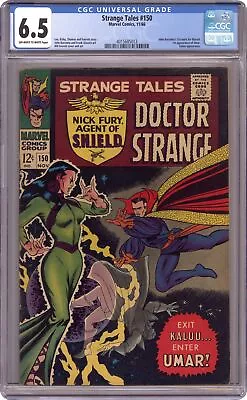 Buy Strange Tales #150 CGC 6.5 1966 4015685013 • 85.43£