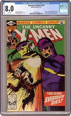 Buy Uncanny X-Men #142D Direct Variant CGC 8.0 1981 4396476011 • 85.43£