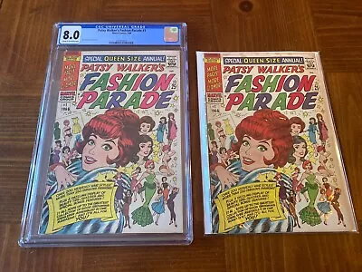 Buy Patsy Walker’s Fashion Parade #1 CGC 8.0 (Classic 1966 Cover!!) + Extra • 155.33£