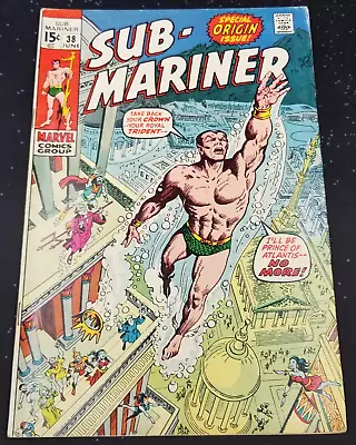 Buy Sub-Mariner #38 Marvel 1968 Raw • 18.67£