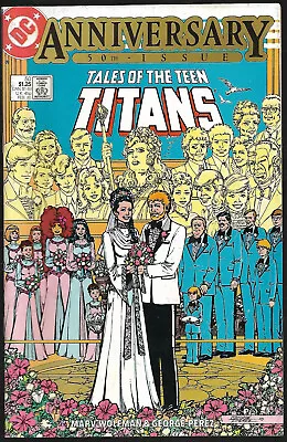 Buy DC Copper Age: Tales Of The Teen Titans #50 (George Perez) Mike DeCarlo (1984) • 3.14£