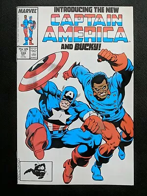 Buy Captain America #334 Lemar Hoskins Becomes Bucky, Sidekick To John Walker FATWS • 9.32£