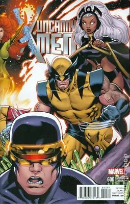 Buy Uncanny X-Men #600H McGuinness Variant VG 2016 Stock Image Low Grade • 2.10£