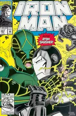 Buy Iron Man (1st Series) #287 VF/NM; Marvel | 1st Appearance Atom Smasher - We Comb • 2.91£