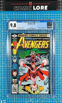Buy Avengers 186 CGC 9.8 1st Appearance ChThon WHITE PAGES Origin Wanda Quicksilver • 505.70£