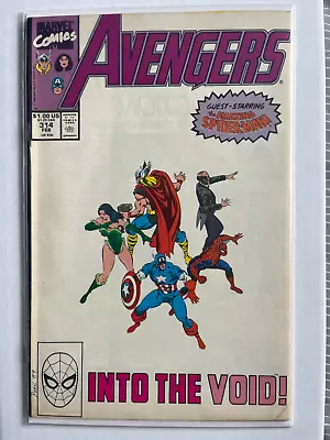 Buy Avengers #314 (1990) First Print Marvel Comic Bagged & Boarded • 2.70£