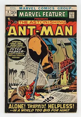 Buy Marvel Feature #4 VG+ 4.5 1972 1st App. Ant-Man Since 1960s • 13.59£