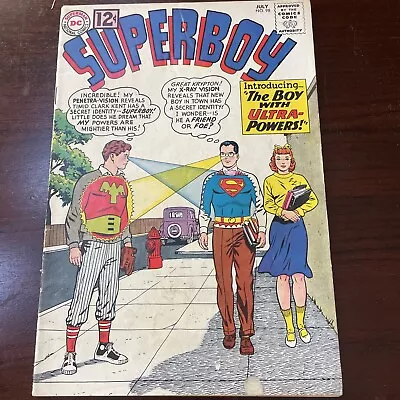 Buy Superboy #98 (DC Comics, 1962) 1st App. Ultra Boy Very Nice Condition • 135.91£