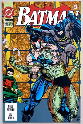 Buy Batman #489 Vol 1 1st App Azrael In Bat Costume - DC Comics - D Moench - J Aparo • 1.99£