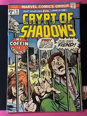 Buy Crypt Of Shadows #15 Marvel Comics Horror 1975 Cover Art Gill Kane • 7.76£