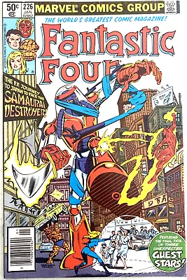 Buy Fantastic Four.  # 226. 1st Series. Jan. 1981. Bill Sienkiewicz-cover. Vfn. Key. • 7.49£