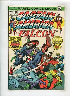 Buy Captain America #181 (8.0/8.5) Newsstand!! 1975 • 11.64£