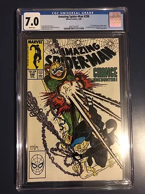 Buy Amazing Spider-Man #298 1st Eddie Brock (Venom) 1st McFarlane! CGC 7.0 White 🔑 • 76.88£