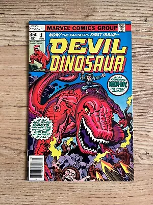 Buy Devil Dinosaur #1 1978 1st Appearance Devil Dinosaur & Moon Boy Marvel Comics • 29.95£