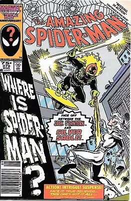 Buy The Amazing Spider-Man #279 Newsstand Edition Jack O'Lantern Silver Sable • 4.26£