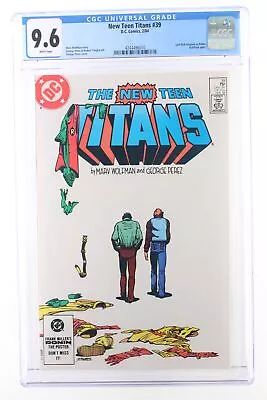 Buy New Teen Titans #39 - D.C. Comics 1984 CGC 9.6 Last Dick Grayson As Robin. Kid F • 45.82£