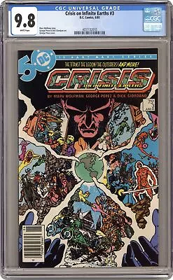 Buy Crisis On Infinite Earths #3 CGC 9.8 1985 4031132010 • 434.90£