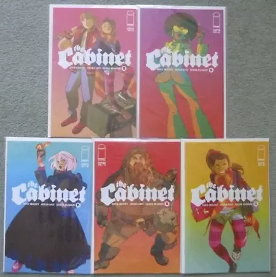 Buy The Cabinet #1-5 Set..ebeltoft/hart..image 2023  1st Prints..vfn+..2,3,4 • 24.99£