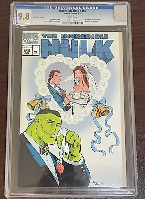 Buy Incredible Hulk #418 Marvel Comics, White Pages 6/94 9.8 • 20.29£