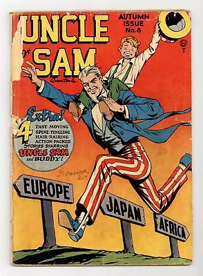 Buy Uncle Sam Quarterly #8 PR 0.5 1943 • 377.55£