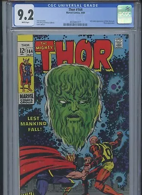 Buy Thor #164 1969 CGC 9.2 • 182.50£